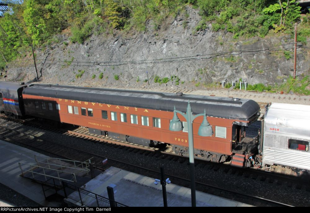 PRR 7503 on Amtrak 49